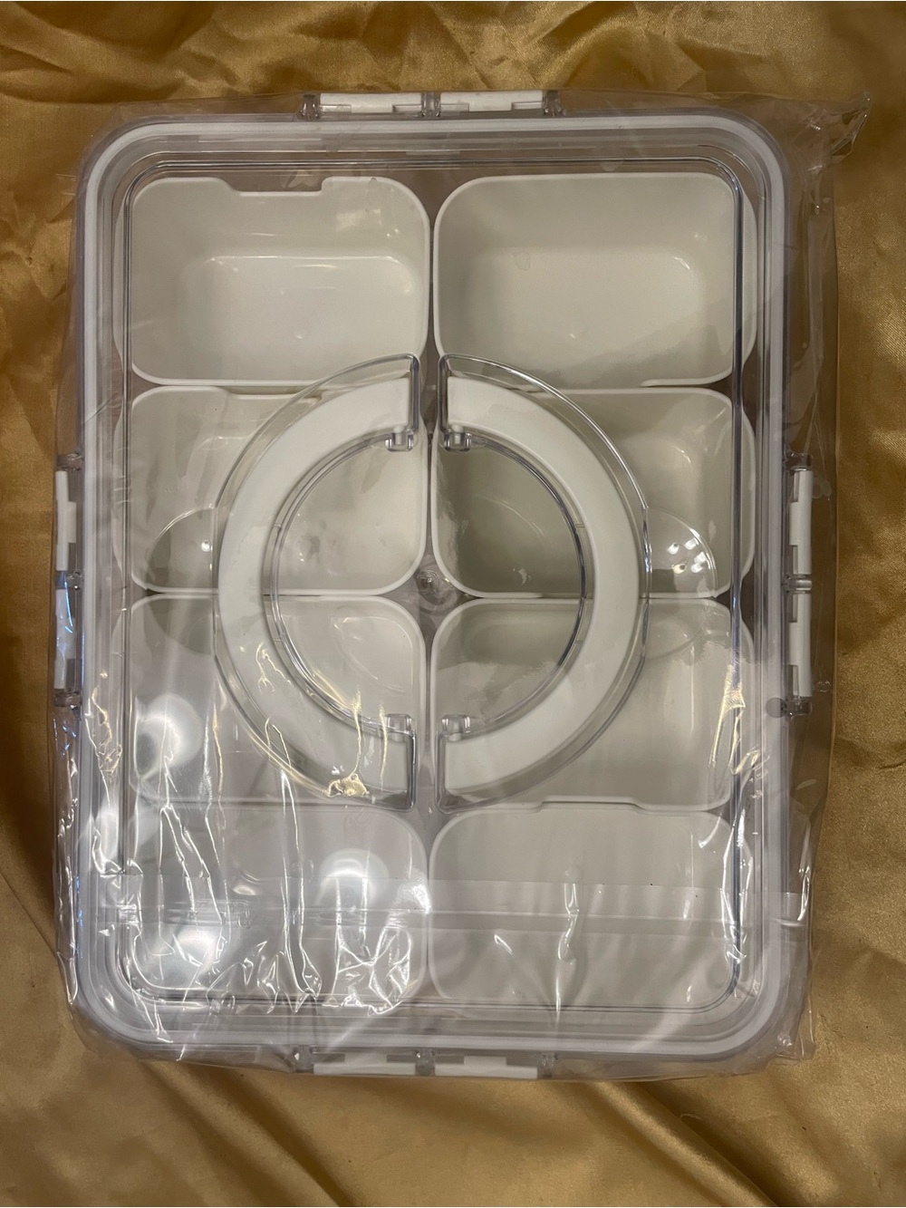 Multi-Compartment Food Storage Container - Airtight Meal Organizer NWOT Sealed